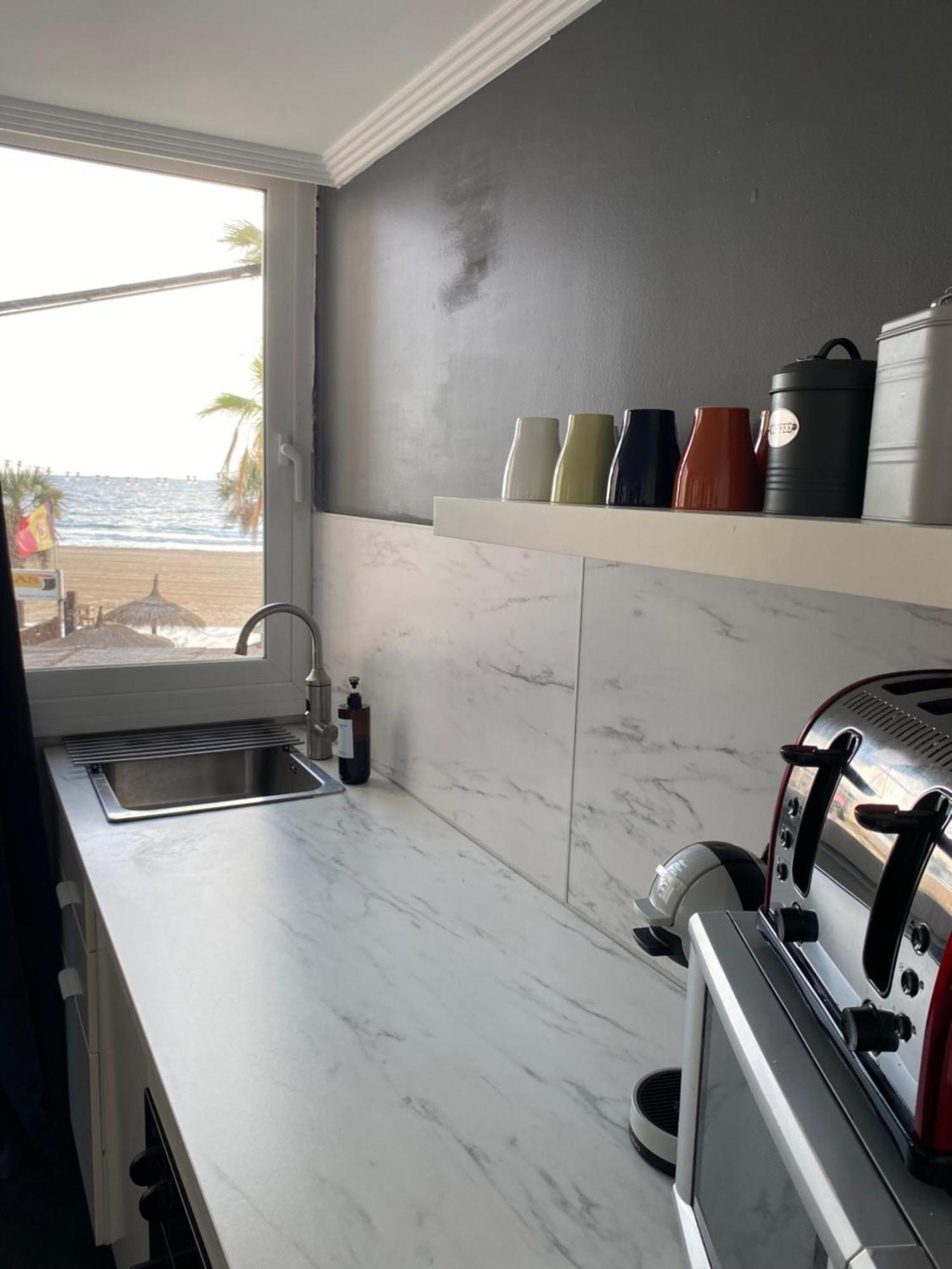 Apartamento Torre Yago Primera Linea Playa Benidorm Con Wi-Fi & Ac Cameră foto
