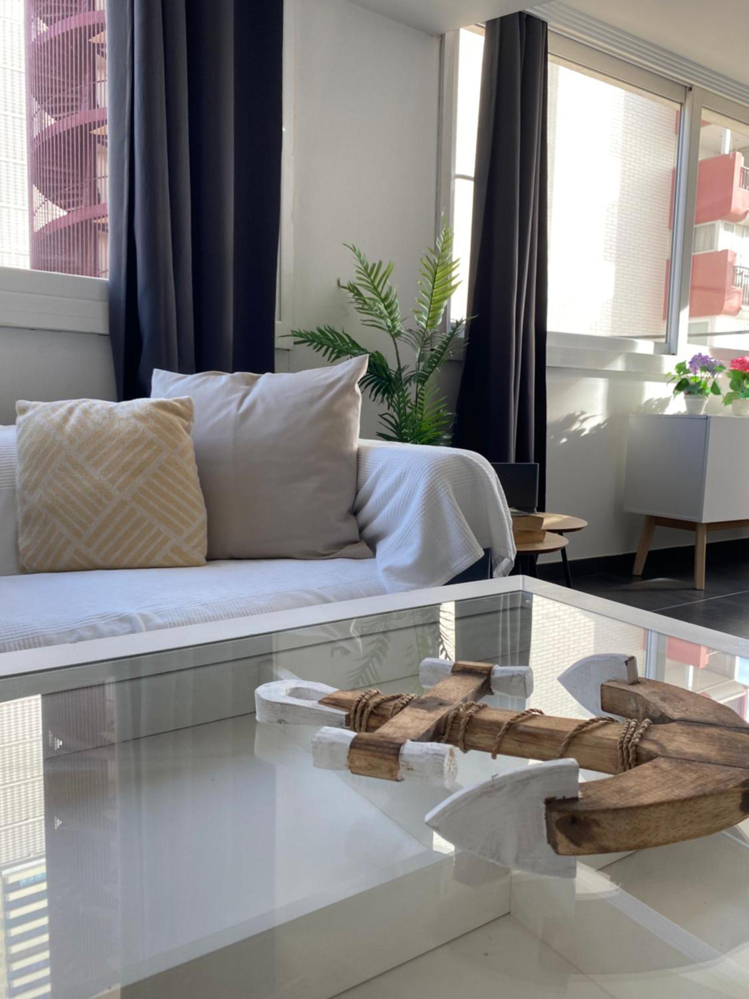 Apartamento Torre Yago Primera Linea Playa Benidorm Con Wi-Fi & Ac Cameră foto