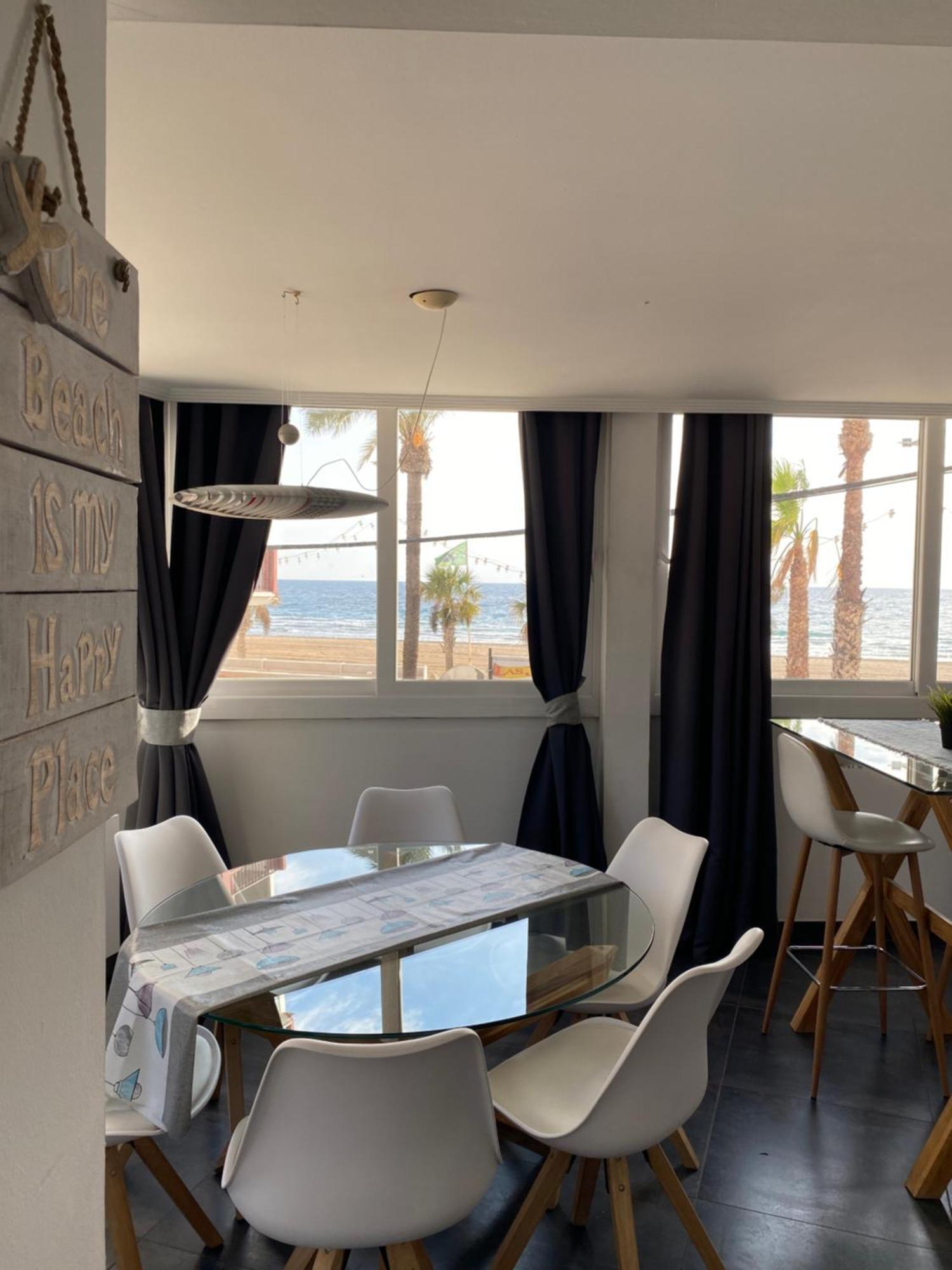 Apartamento Torre Yago Primera Linea Playa Benidorm Con Wi-Fi & Ac Cameră foto