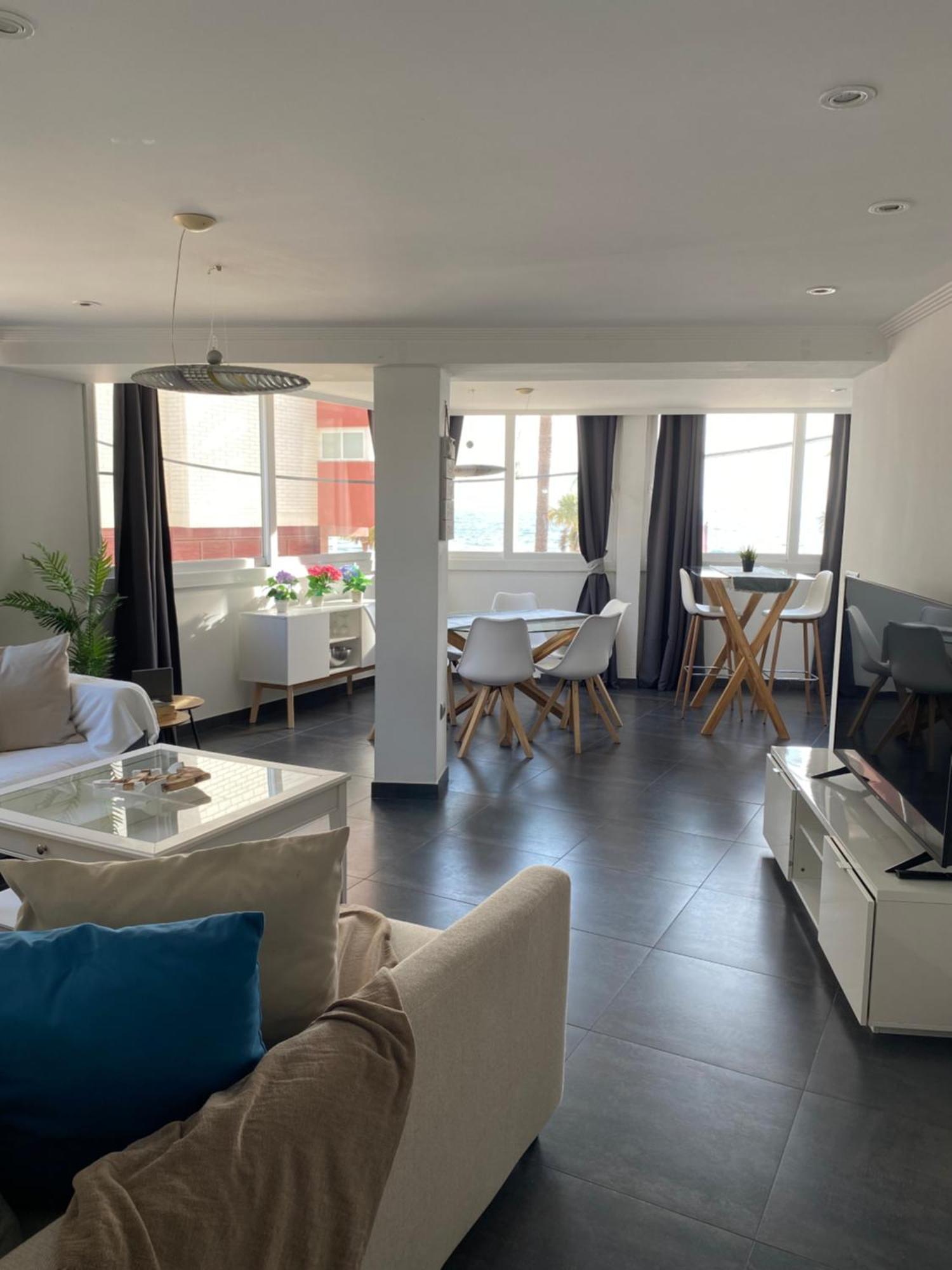 Apartamento Torre Yago Primera Linea Playa Benidorm Con Wi-Fi & Ac Cameră foto