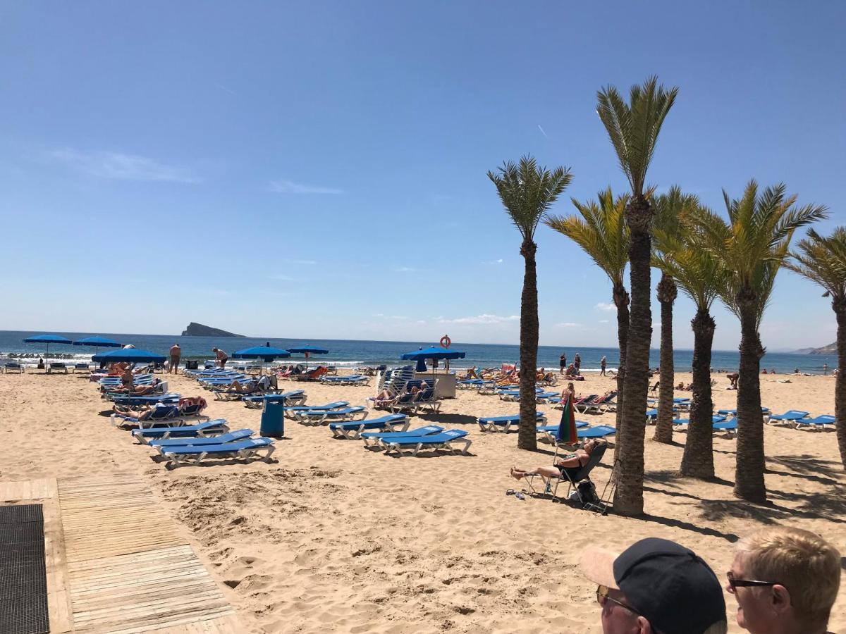 Apartamento Torre Yago Primera Linea Playa Benidorm Con Wi-Fi & Ac Exterior foto